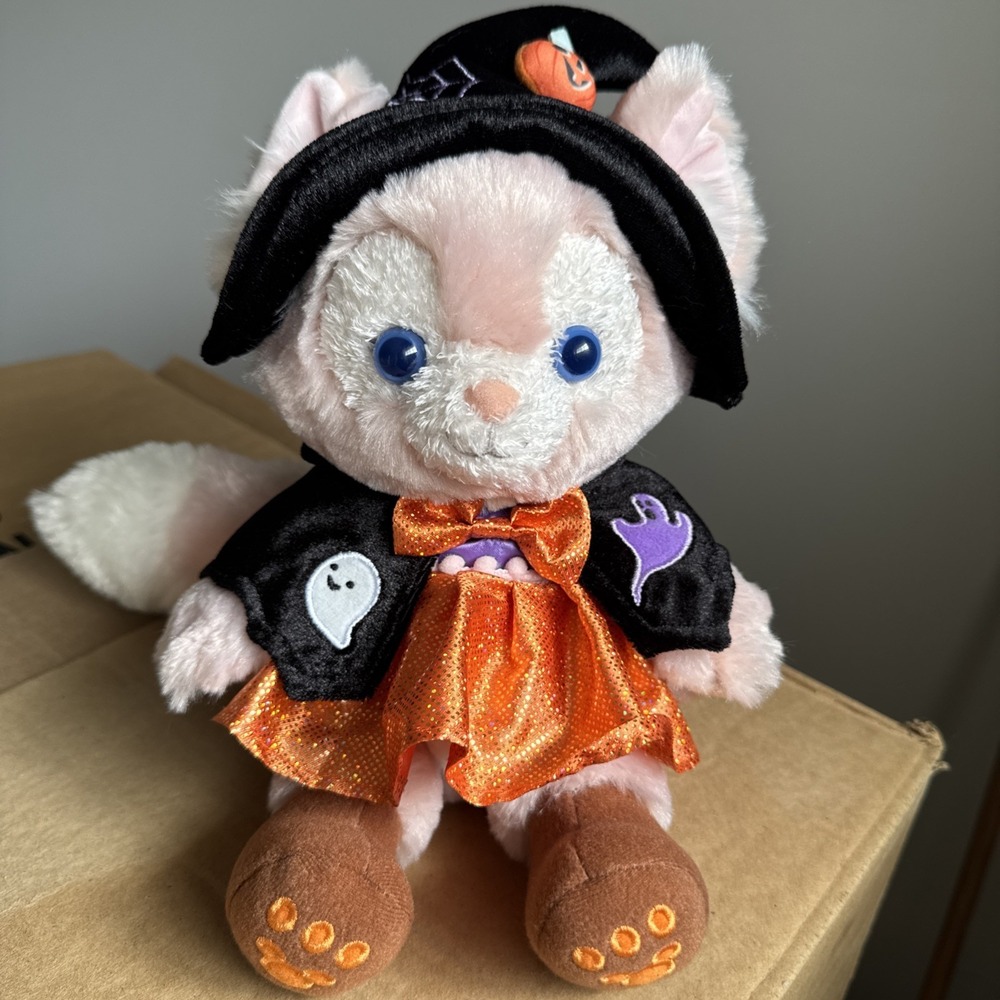 Shanghei Disney‎ Resort 2023 Halloween Linabell Plush Disneyland excl 10 in Flaw
